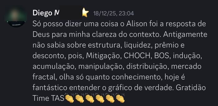 Diego — sobre o vocabulário técnico que passou a dominar